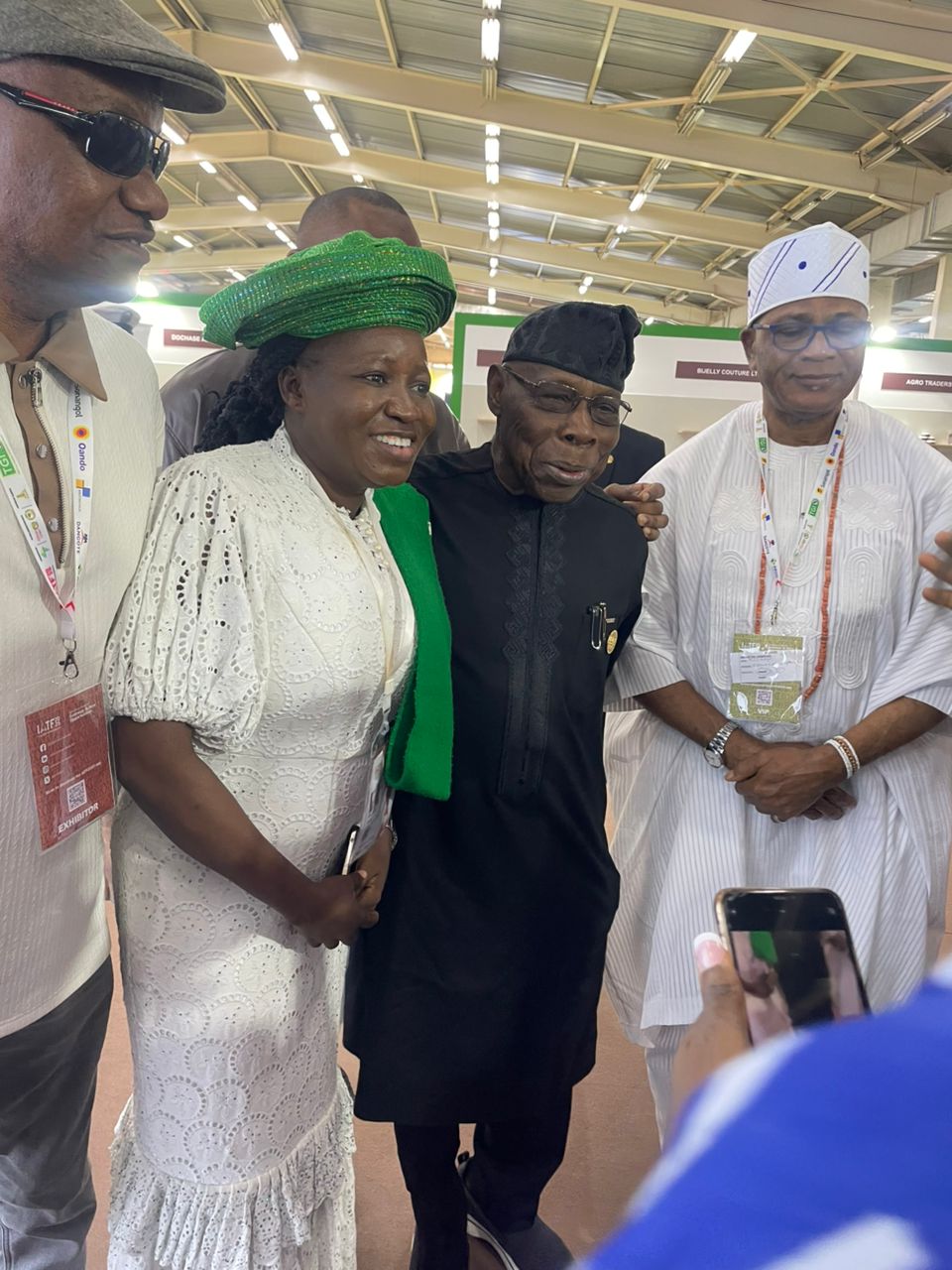 African farmers teamwork